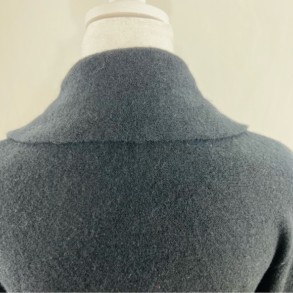 NWT Charter Club Christmas Snowman Full Zip Wool Cardigan Jacket Size M - Picture 6 of 16